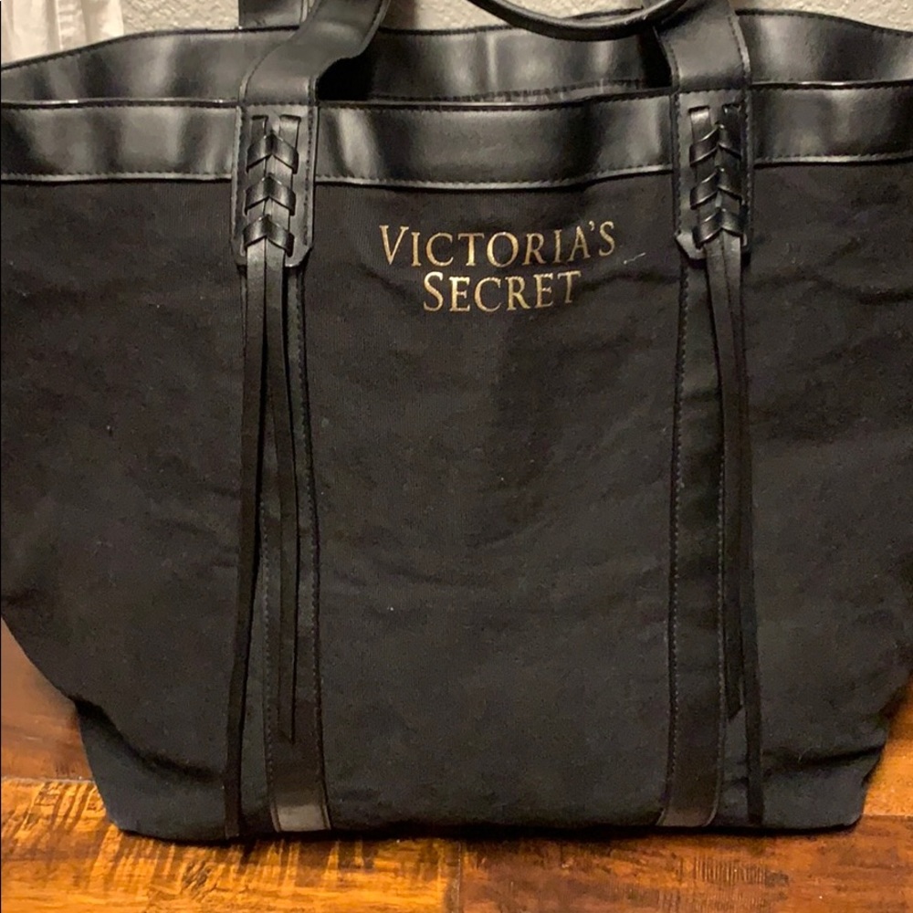 XL black Victoria’s Secret tote bag - Picture 2 of 4